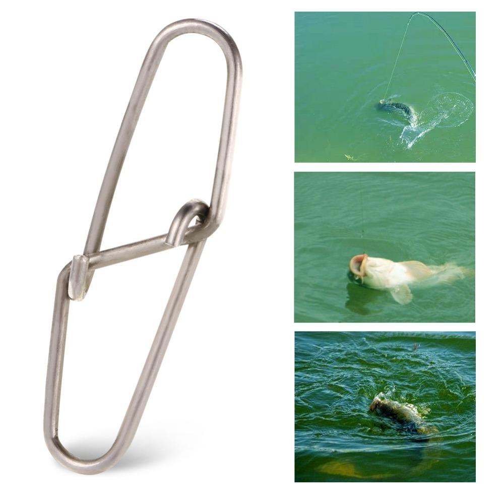 100PCS High Strength Fishing Dual Lock Snaps Fishing Cross Lock Snaps Crappie Fishing 1#
100PCS High Strength Fishing Dual Lock Snaps Fishing Cross Lock Snaps Crappie Fishing 1#