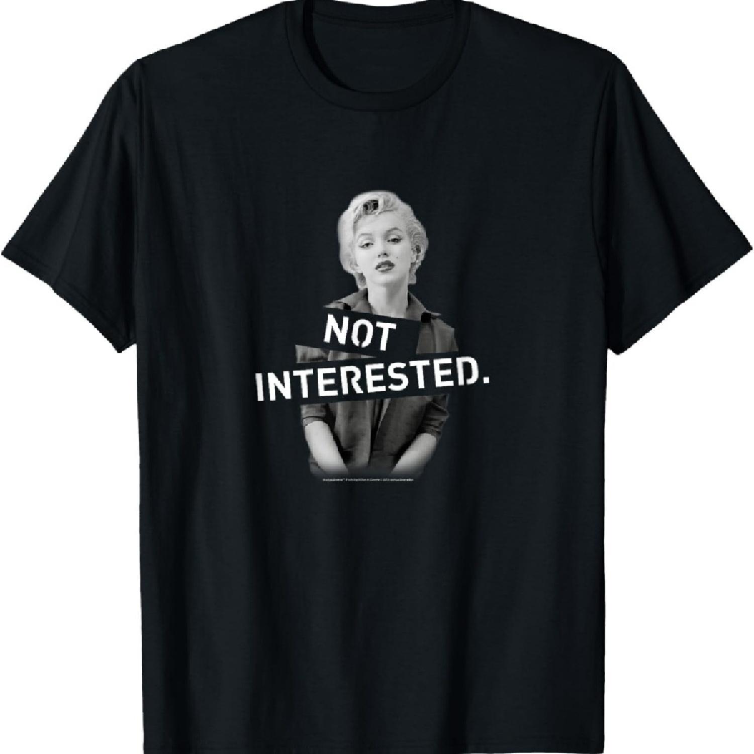 Marilyn Monroe - Not Interested T-Shirt XXXXXL чорний
Marilyn Monroe - Not Interested T-Shirt XXXXXL чорний