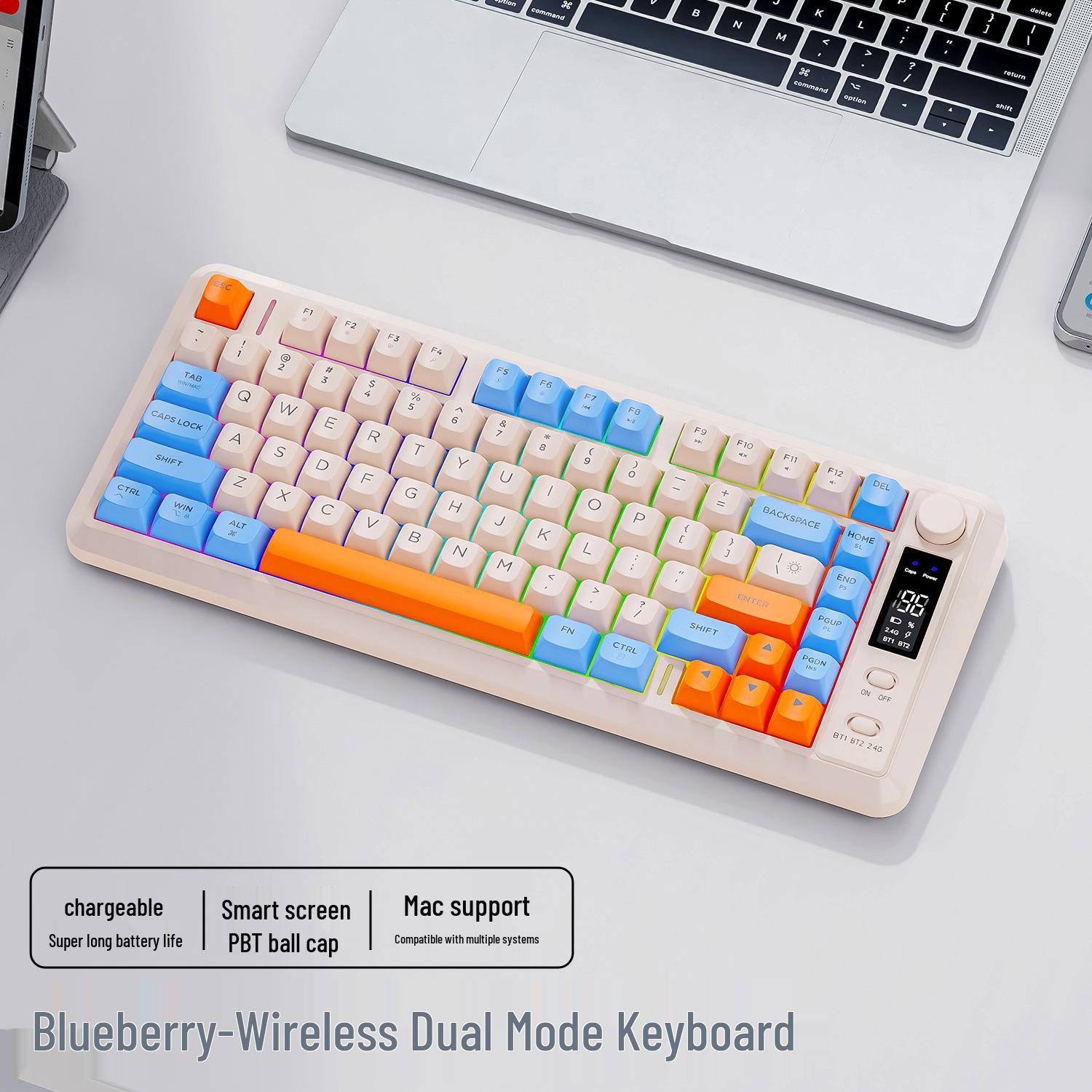 Free Wolf M75 Dual-Mode Wireless Bluetooth Mechanical Keyboard & Mouse Set - Silent PBT Keycaps for Gaming, Esports, and Office Use
Free Wolf M75 Dual-Mode Wireless Bluetooth Mechanical Keyboard & Mouse Set - Silent PBT Keycaps for Gaming, Esports, and Office Use
