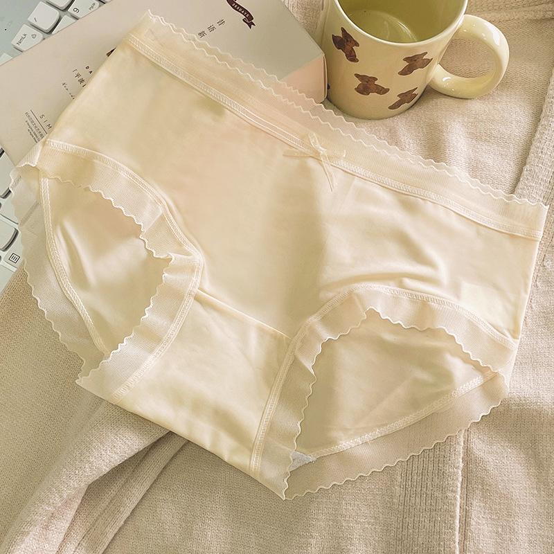 Ladies Summer Thin Style Pure Sexy Ice Silk Pure Cotton Crotch Antibacterial Breathable No Trace Briefs M
Ladies Summer Thin Style Pure Sexy Ice Silk Pure Cotton Crotch Antibacterial Breathable No Trace Briefs M