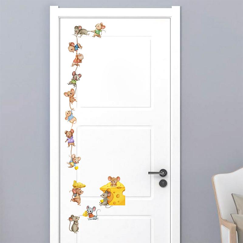 1PC DIY Self-adhesive Wall Sticker Room Decor Door Decals Cartoon Wallpaper Mice Murals Cute
1PC DIY Self-adhesive Wall Sticker Room Decor Door Decals Cartoon Wallpaper Mice Murals Cute