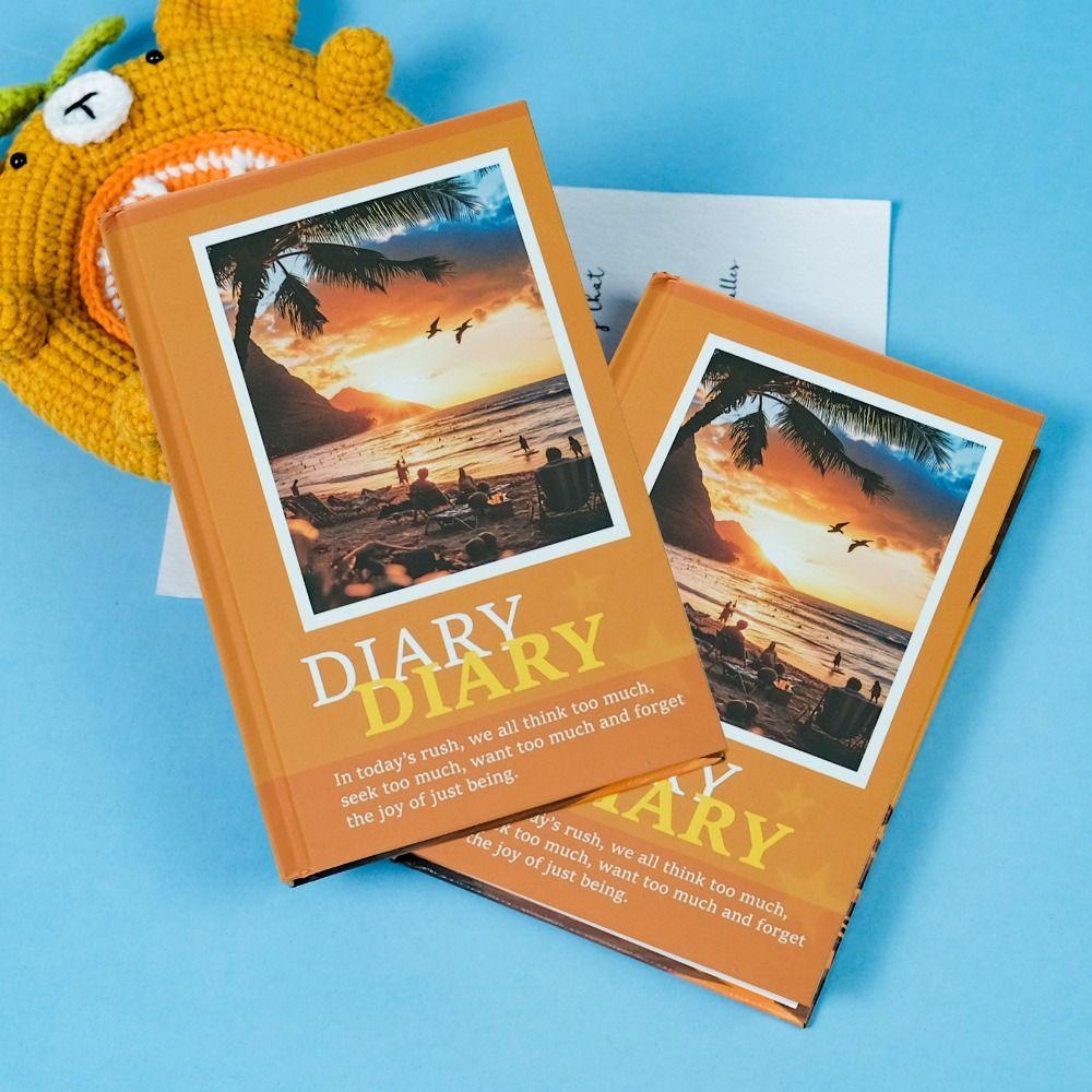 Creative Diary notebook romantic Diary Handbooks Portable Beach Agreement Theme Notebook Gifts
Creative Diary notebook romantic Diary Handbooks Portable Beach Agreement Theme Notebook Gifts