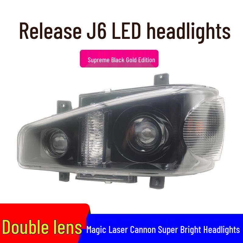 FAW Jiefang J6 LED Headlight Assembly for J6P/J6M with Super Bright Lens & Daytime Running Lights Standard
FAW Jiefang J6 LED Headlight Assembly for J6P/J6M with Super Bright Lens & Daytime Running Lights Standard