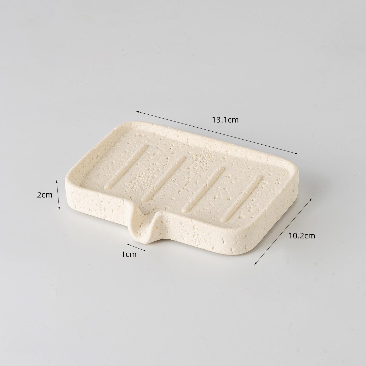 1pc Sand and Gravel Soap Dish, Household Soap Box, Soap Dish with Drain Outlet, Portable Storage Rack Bathroom Accessories
1pc Sand and Gravel Soap Dish, Household Soap Box, Soap Dish with Drain Outlet, Portable Storage Rack Bathroom Accessories