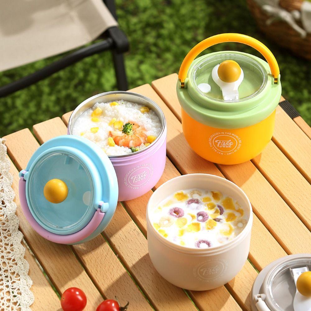 500/600ml Soup Cup Portable Storage Bottles Milk Containers For Breakfast Oat Milk Fruit Salad Orange-PP
500/600ml Soup Cup Portable Storage Bottles Milk Containers For Breakfast Oat Milk Fruit Salad Orange-PP