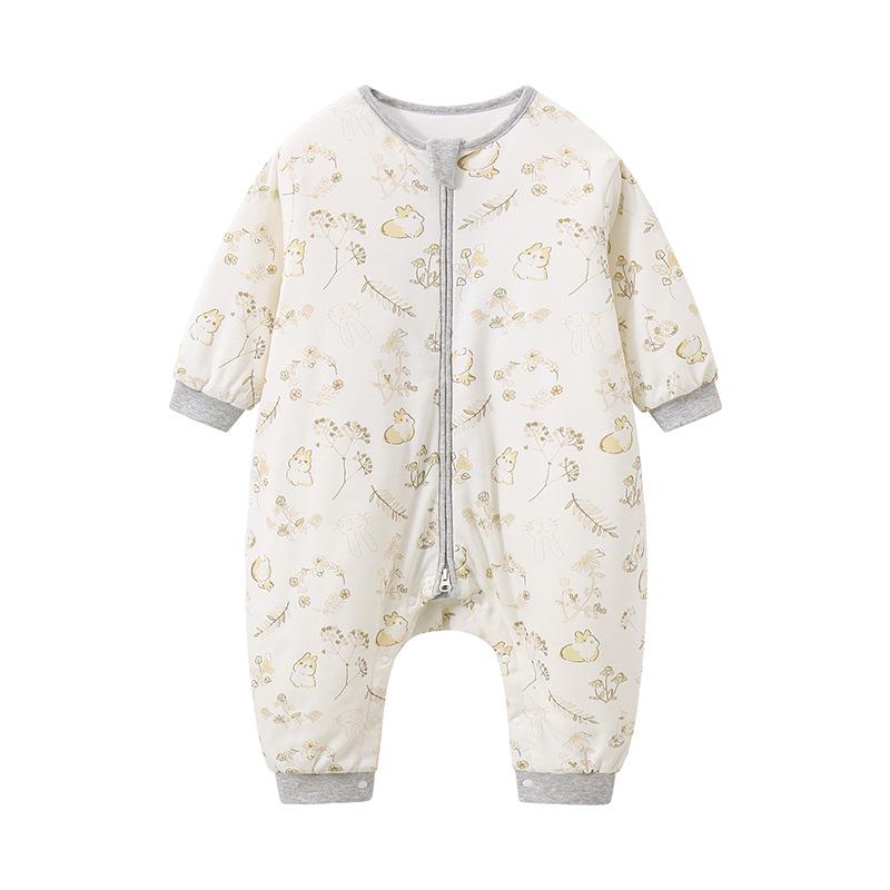 Winter Sale: Class A Pure Cotton Autumn/Winter Double Zipper Sleeping Bag for Infants/Toddlers - Anti-Kick, Full Zip, Footed Design 80cm / M
Winter Sale: Class A Pure Cotton Autumn/Winter Double Zipper Sleeping Bag for Infants/Toddlers - Anti-Kick, Full Zip, Footed Design 80cm / M