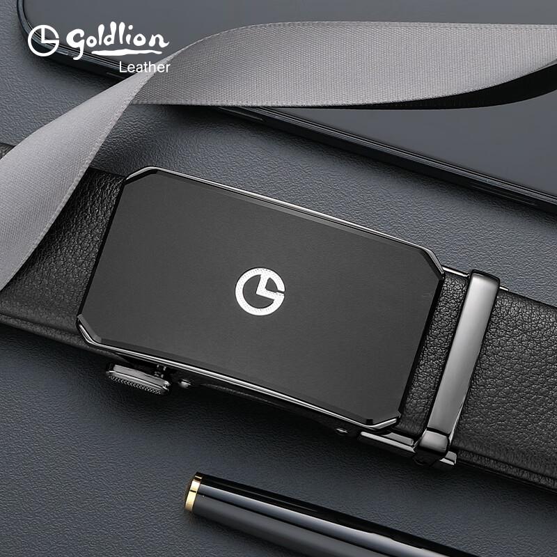 Goldlion Men s Automatic Buckle Business Leather Belt Gift Set 125cm
Goldlion Men s Automatic Buckle Business Leather Belt Gift Set 125cm