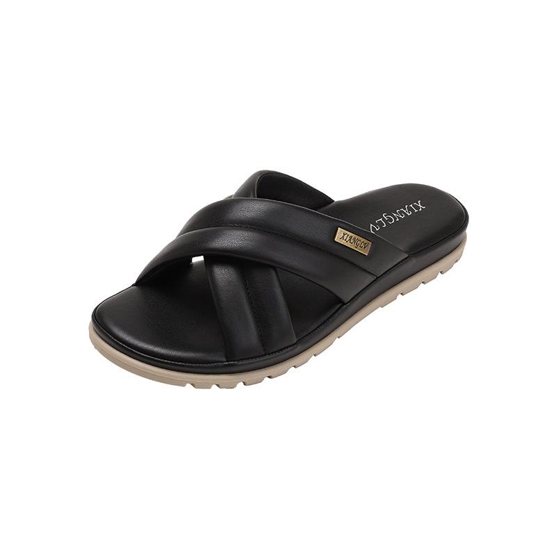 Summer new soft bottom reverse set drag women outside wear holiday thick bottom casual flat bottom cool slippers 36
Summer new soft bottom reverse set drag women outside wear holiday thick bottom casual flat bottom cool slippers 36