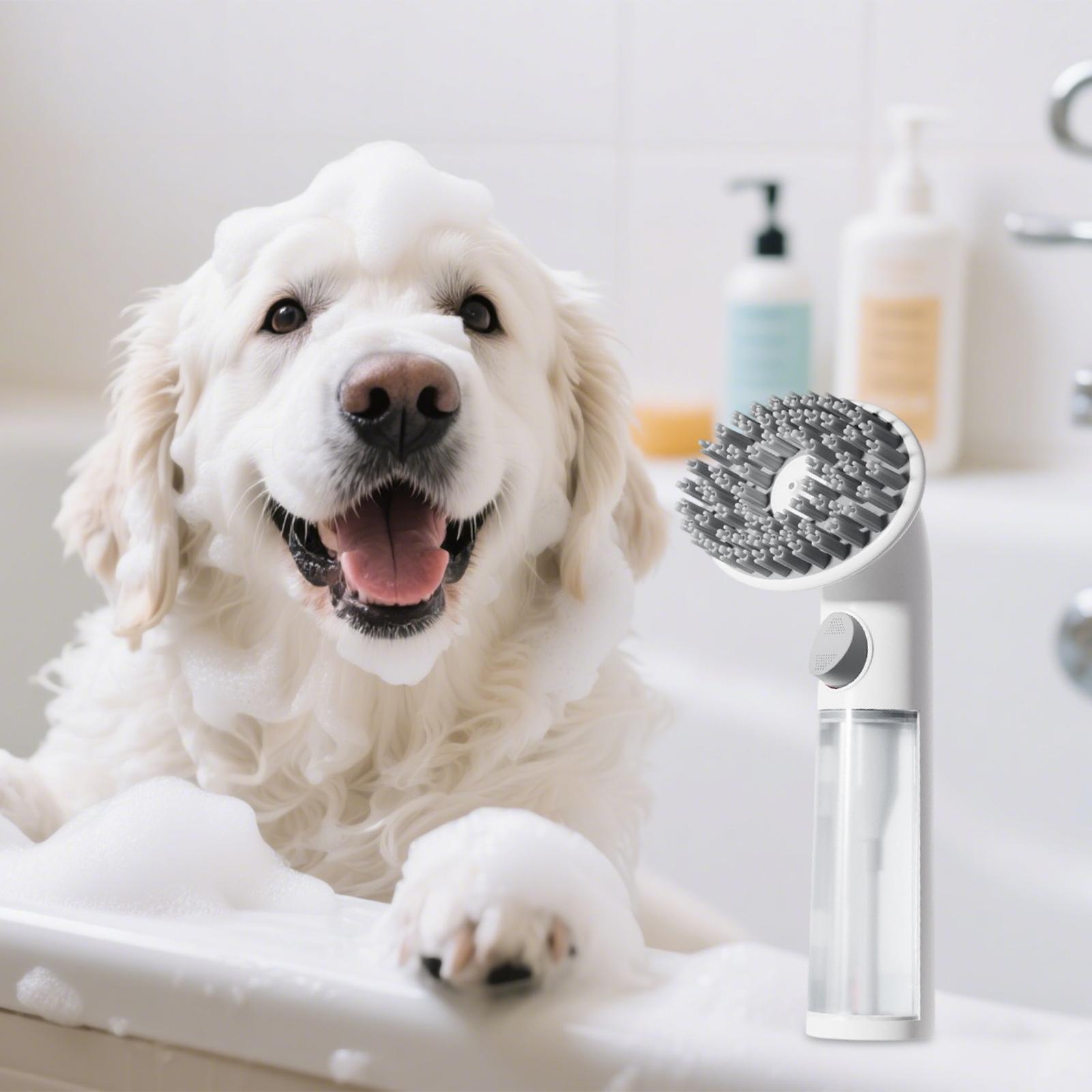 Pet Massage And Bathing Brush, Cats And Dog Cleaning Comb, Long-handled Silicone Shower Brush For Cleaning Hair One Size
Pet Massage And Bathing Brush, Cats And Dog Cleaning Comb, Long-handled Silicone Shower Brush For Cleaning Hair One Size