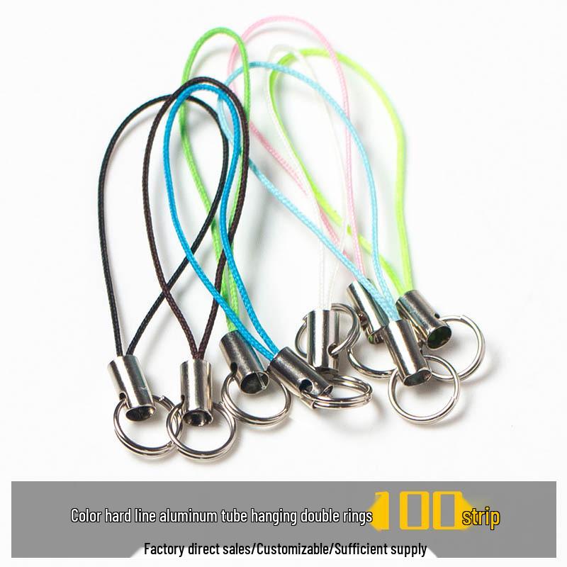 100 Colorful Double Loop Nylon Phone Lanyards - Jewelry Pendant Cords for DIY Accessories
100 Colorful Double Loop Nylon Phone Lanyards - Jewelry Pendant Cords for DIY Accessories