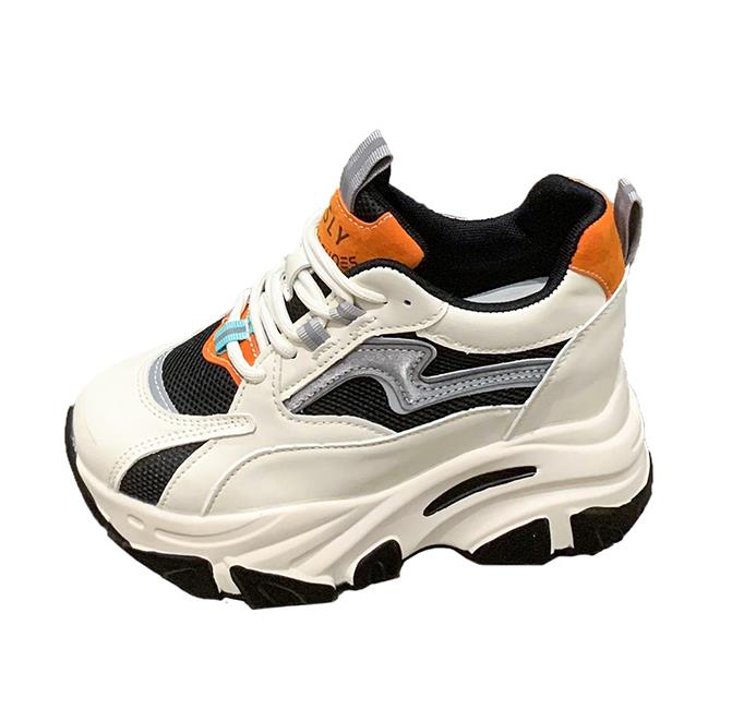 Мода Новая Мода 8СМ Обувь на танкетке для женщин Кожаная Повседневная обувь Черные Высокие Кеды на массивной подошве Женские Вулканизированные Туфли на шнуровке 40
Мода Новая Мода 8СМ Обувь на танкетке для женщин Кожаная Повседневная обувь Черные Высокие Кеды на массивной подошве Женские Вулканизированные Туфли на шнуровке 40