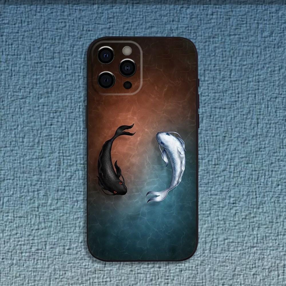 Koi Carp Fish Yin Yang Art Phone Case For iPhone 16,15,14,13,12,11,Pro,X,XS,Max,XR,Plus,Mini Soft Black Cover iPhone15pro
Koi Carp Fish Yin Yang Art Phone Case For iPhone 16,15,14,13,12,11,Pro,X,XS,Max,XR,Plus,Mini Soft Black Cover iPhone15pro