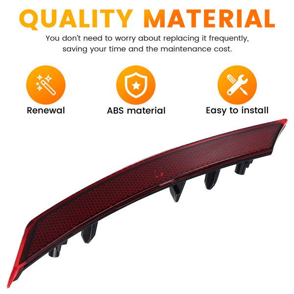 Land Rover Range Left Side Red ABS Specification, 1 Piece (LR180680) None
Land Rover Range Left Side Red ABS Specification, 1 Piece (LR180680) None