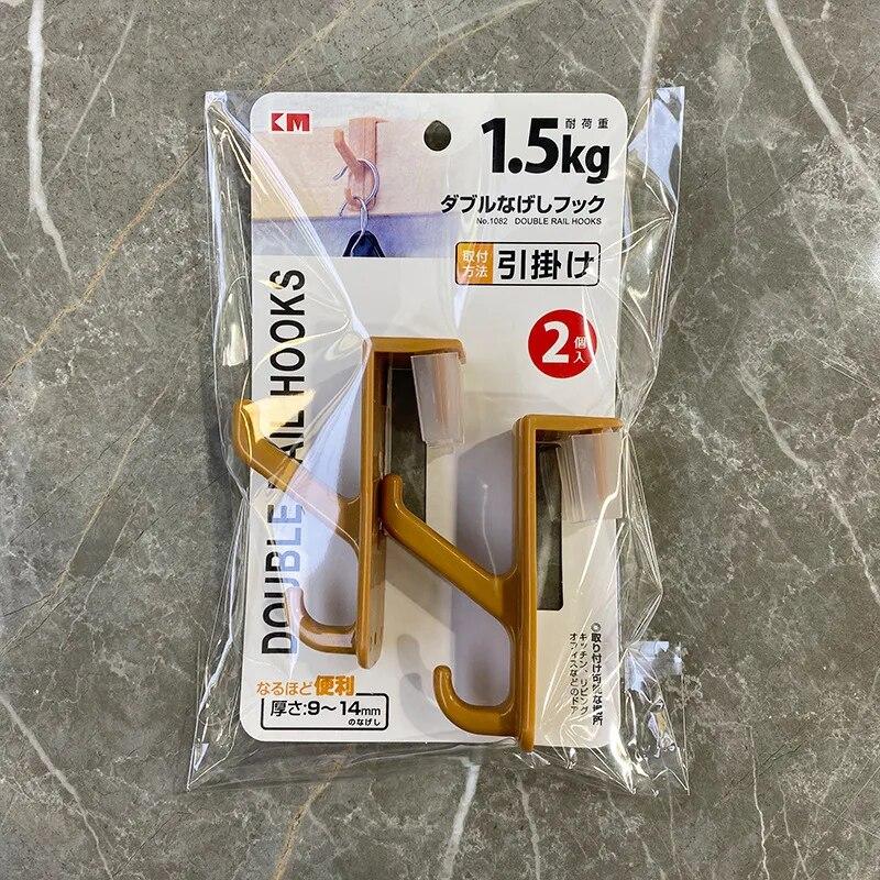 2pcs Bedroom Door Hanger Clothes Hanging Rack Over The Door Plastic Home Storage Organization Hooks Purse Holder for Bags Rails
2pcs Bedroom Door Hanger Clothes Hanging Rack Over The Door Plastic Home Storage Organization Hooks Purse Holder for Bags Rails