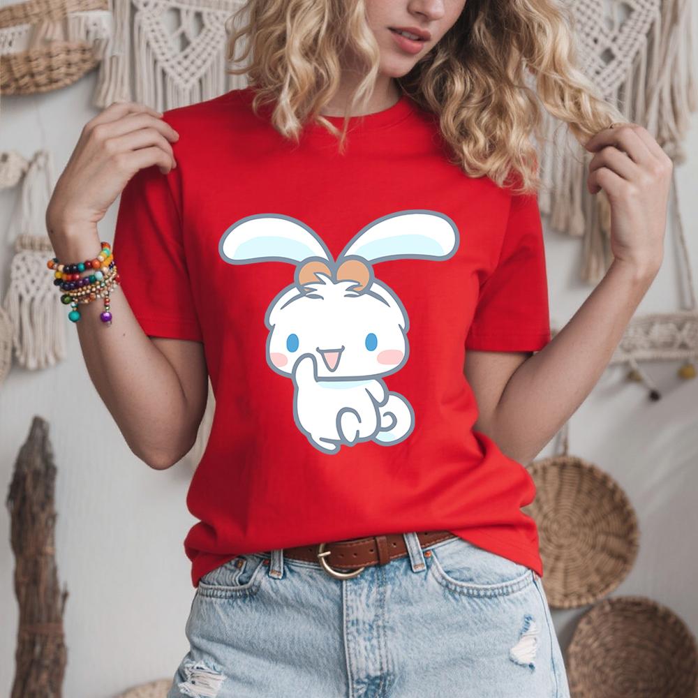 2026 Summer Cinnamoroll Energetic Jump Print Cotton T Shirt for Women Casual Comfortable Soft Daily Wear Top 4XL
2026 Summer Cinnamoroll Energetic Jump Print Cotton T Shirt for Women Casual Comfortable Soft Daily Wear Top 4XL
