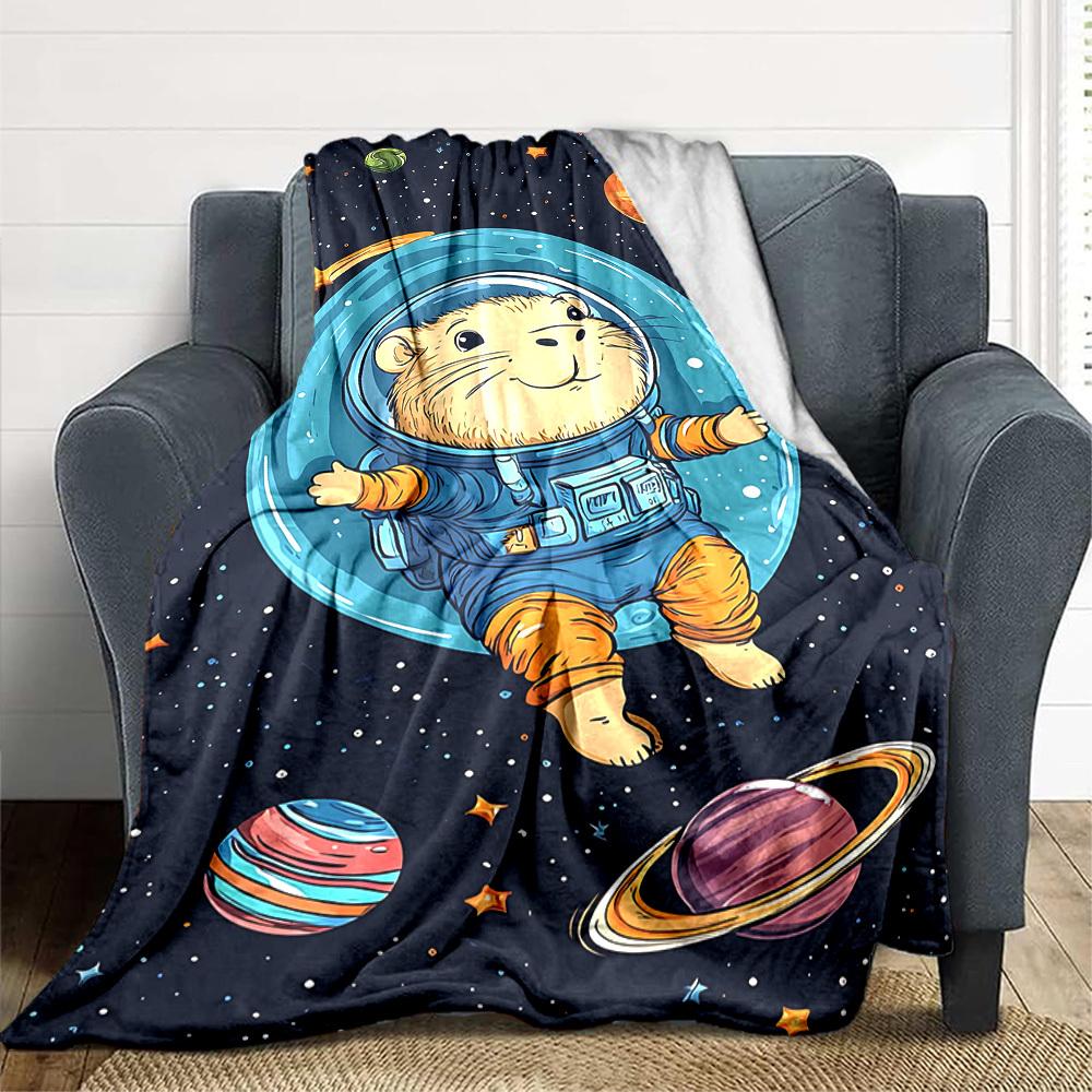 1pc Space Hamster Blanket Lightweight Flannel Blanket Throw Blanket For Sofa, Bed, Travel, Camping, Livingroom, Office, Couch, Chair, And Bed yy251015 100x150cm
1pc Space Hamster Blanket Lightweight Flannel Blanket Throw Blanket For Sofa, Bed, Travel, Camping, Livingroom, Office, Couch, Chair, And Bed yy251015 100x150cm
