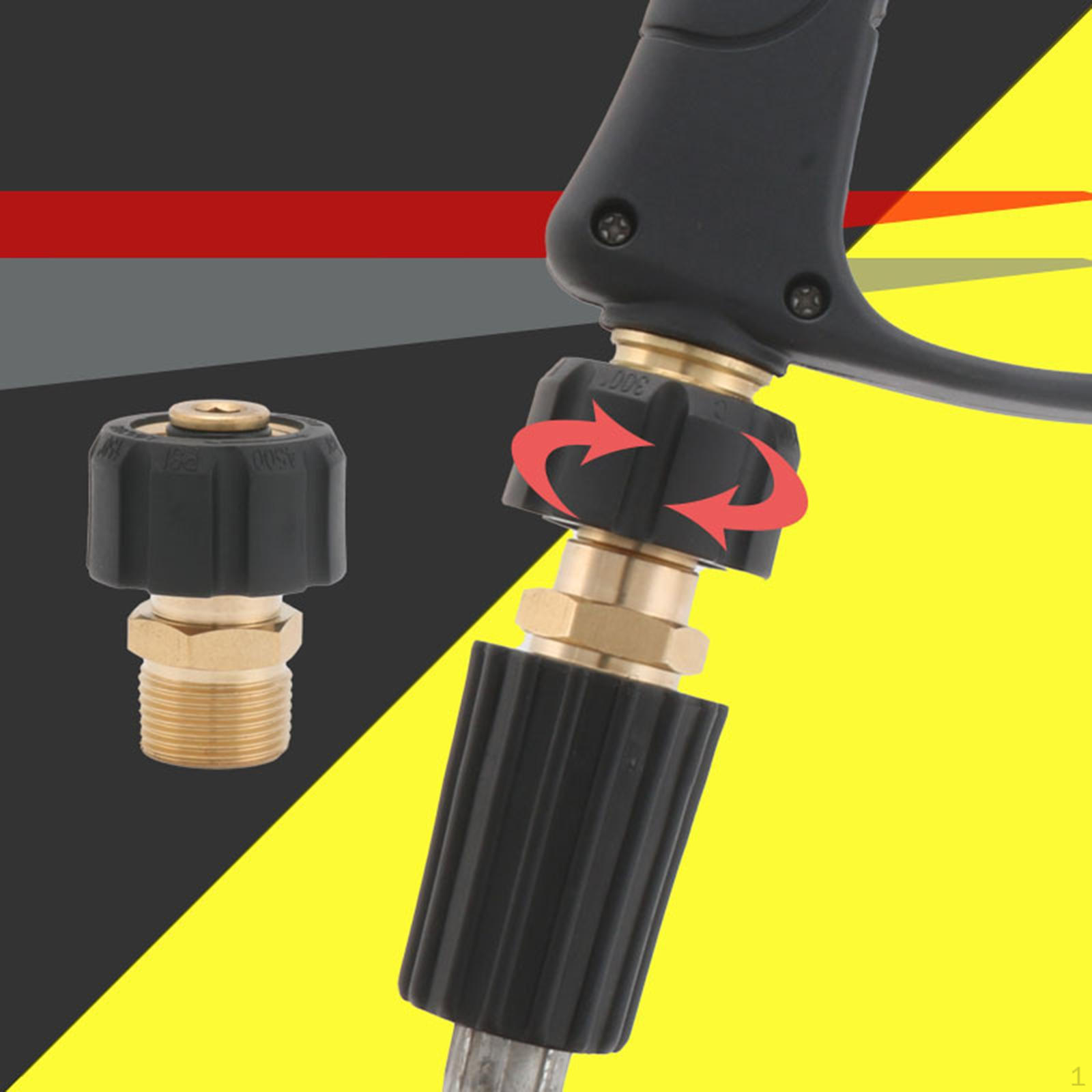 Pressure Washer Adapter M22 Connect Accessories Parts for Garden High
Pressure Washer Adapter M22 Connect Accessories Parts for Garden High