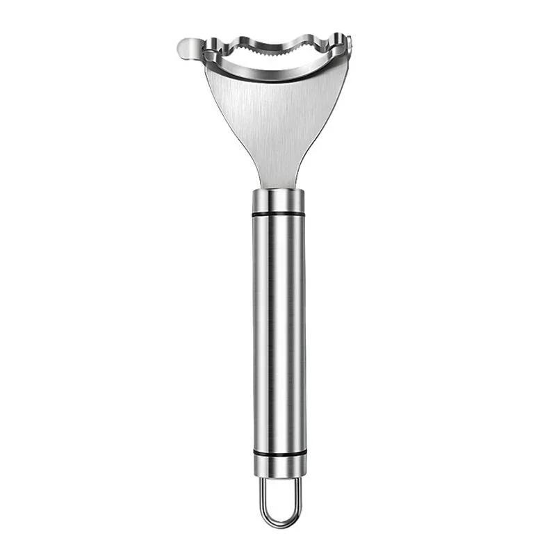 Multi-Function Paring Knife with Manual Corn Sheller - Stainless Steel Melon and Fruit Planer Potato Peeler and Vegetable Tool
Multi-Function Paring Knife with Manual Corn Sheller - Stainless Steel Melon and Fruit Planer Potato Peeler and Vegetable Tool