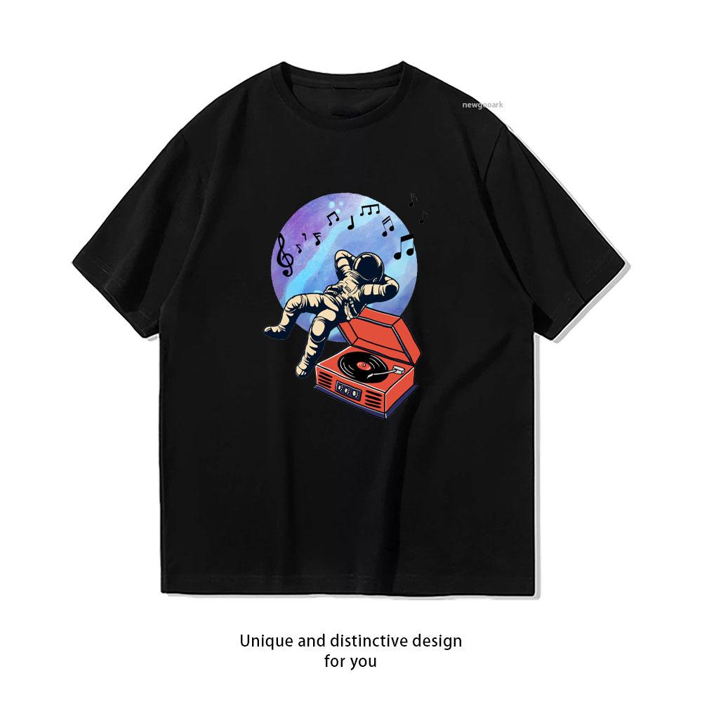 Cosmic Sound Astronaut Vinyl TShirt Women Unisex Casual Cotton Graphic T Shirts Classic Oneck Shirt Ropa De Hombre 4XL
Cosmic Sound Astronaut Vinyl TShirt Women Unisex Casual Cotton Graphic T Shirts Classic Oneck Shirt Ropa De Hombre 4XL