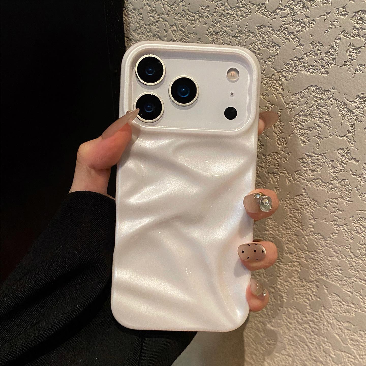 Macaron Color Series Pleated Soft Case for iPhone 16 Pro Max/16E/14 Pro iPhone 15 Pro Max
Macaron Color Series Pleated Soft Case for iPhone 16 Pro Max/16E/14 Pro iPhone 15 Pro Max