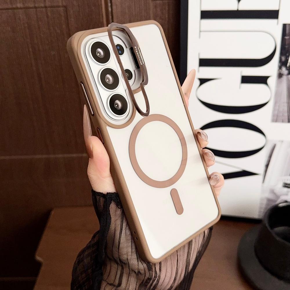 For Magsafe Camera Fold Stand Holder Bracket Phone Case For Samsung S26 S25 Ultra Plus A56 A36 A06 Stand Magnetic Cover Galaxy S26
For Magsafe Camera Fold Stand Holder Bracket Phone Case For Samsung S26 S25 Ultra Plus A56 A36 A06 Stand Magnetic Cover Galaxy S26