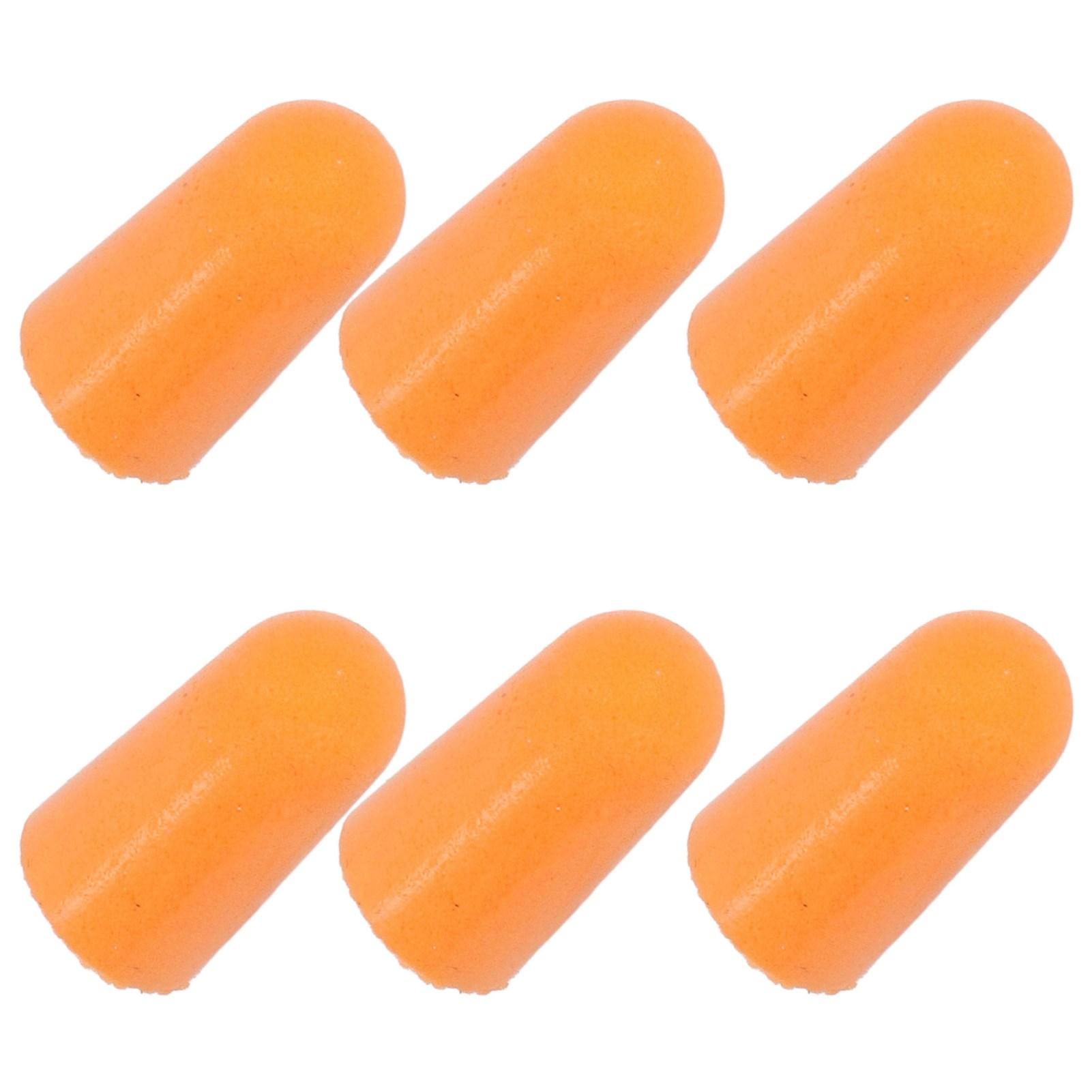 6pcs Portable Sound Blocking Foam Earplugs Orange Soft Noise Cancelling Earplug for Hearing Protection
6pcs Portable Sound Blocking Foam Earplugs Orange Soft Noise Cancelling Earplug for Hearing Protection