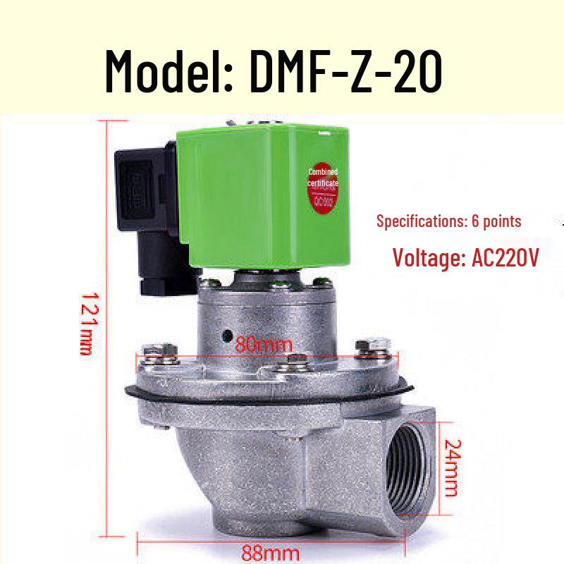DMF-Z Series Pulse Dust Removal Solenoid Valve
DMF-Z Series Pulse Dust Removal Solenoid Valve