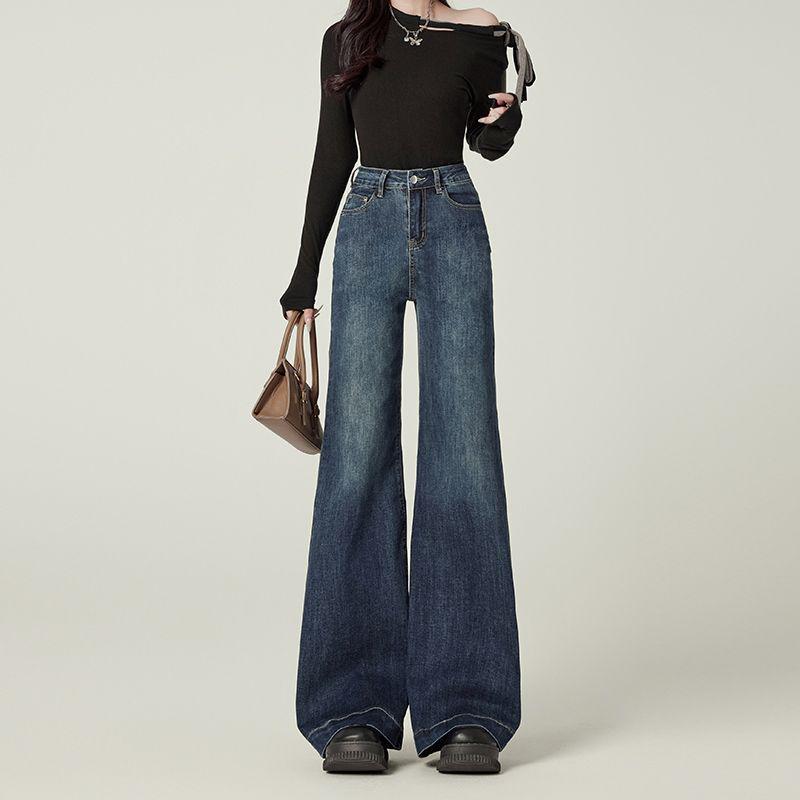 Women s Black High-Waisted Micro-Flare Jeans: Spring 2025 Loose, Floor-Length, Slimming Fit 2XL
Women s Black High-Waisted Micro-Flare Jeans: Spring 2025 Loose, Floor-Length, Slimming Fit 2XL