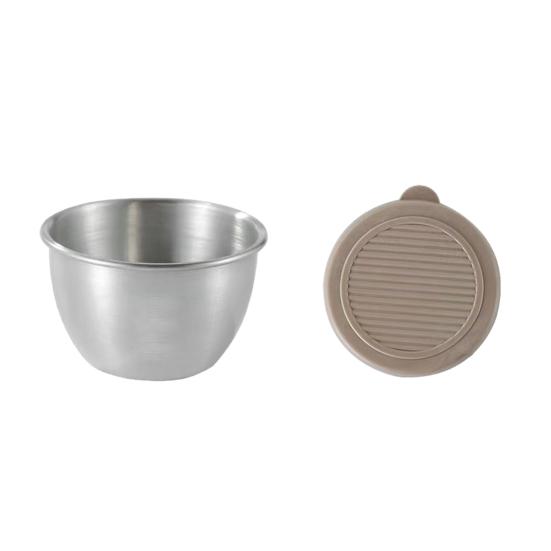 Salad Dressing Container 1.6oz Leakproof Airtight Dip Container with Lids Reusable Stainless Steel Condiment 1pc хакі
Salad Dressing Container 1.6oz Leakproof Airtight Dip Container with Lids Reusable Stainless Steel Condiment 1pc хакі