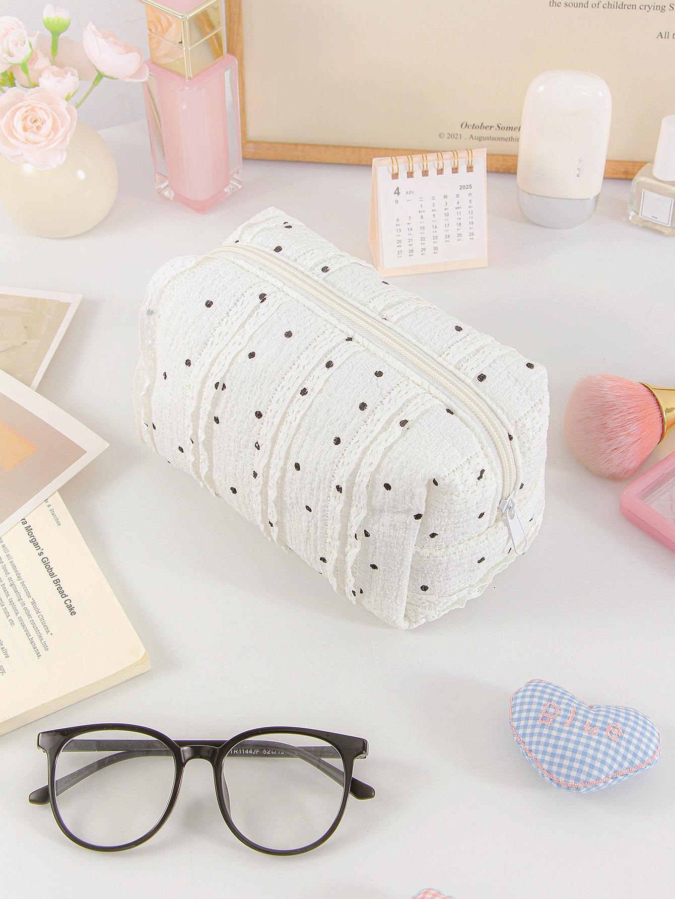 Quilted Dot Makeup Bag for Women Girl Small Large Lipstick Brush Cosmetic Pouch Case Portable Mini Wallet Coin Purse Bags
Quilted Dot Makeup Bag for Women Girl Small Large Lipstick Brush Cosmetic Pouch Case Portable Mini Wallet Coin Purse Bags