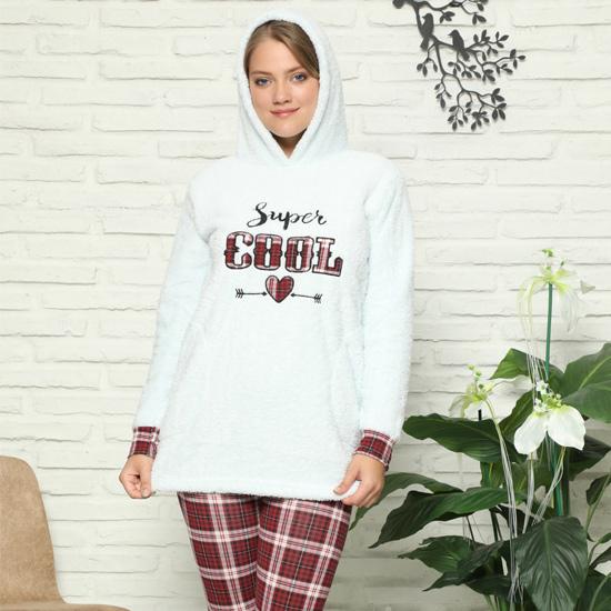 Akbeniz Welsoft Fleece Hooded Tights Women Pyjamas Set 8090 Флисовые колготки с капюшоном
Akbeniz Welsoft Fleece Hooded Tights Women Pyjamas Set 8090 Флисовые колготки с капюшоном
