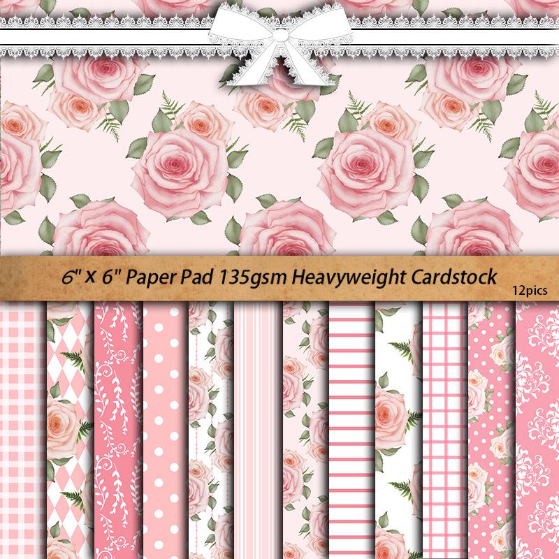 Floral Plaid Background Paper for Journals and Collage Stickers
Floral Plaid Background Paper for Journals and Collage Stickers