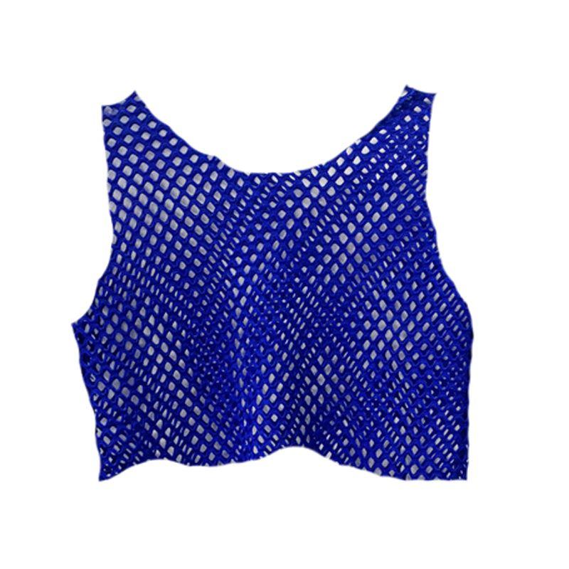 Летний Новый Сетчатый Жилет с Завышенной Талией Короткий Тонкий Вуалевый Европейский и Американский Полый Топ-Кроп до Середины Живота Наряд Сетчатые Топы Royal Blue S
Летний Новый Сетчатый Жилет с Завышенной Талией Короткий Тонкий Вуалевый Европейский и Американский Полый Топ-Кроп до Середины Живота Наряд Сетчатые Топы Royal Blue S