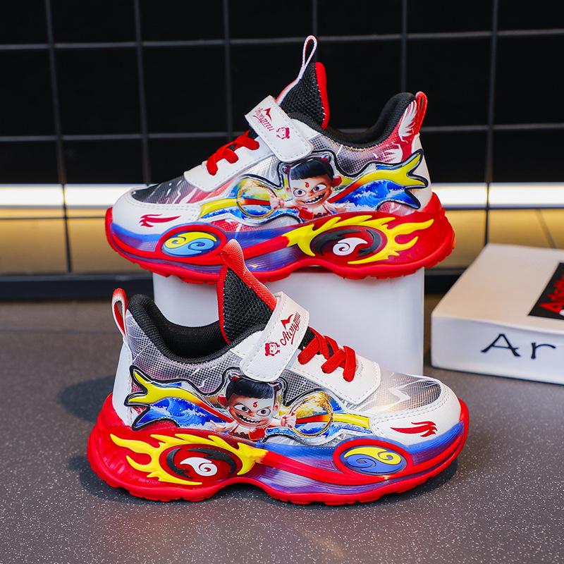 Nezha Kids Leather Sneakers - Autumn/Winter Warm Lightweight Non-Slip Running Shoes for Boys 33
Nezha Kids Leather Sneakers - Autumn/Winter Warm Lightweight Non-Slip Running Shoes for Boys 33