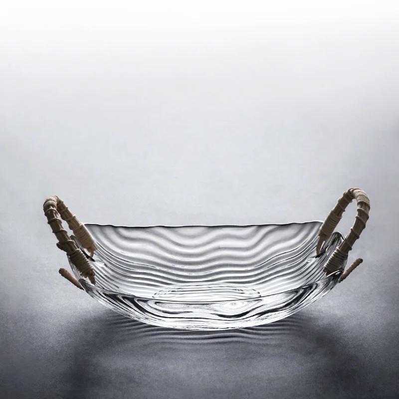 Стеклянная фруктовая тарелка, бытовая тарелка для закусок, конфет, десертов, для послеобеденного чая, дим-сам, плетеная из ротанга, переносные подносы, предметы домашнего обихода
Стеклянная фруктовая тарелка, бытовая тарелка для закусок, конфет, десертов, для послеобеденного чая, дим-сам, плетеная из ротанга, переносные подносы, предметы домашнего обихода