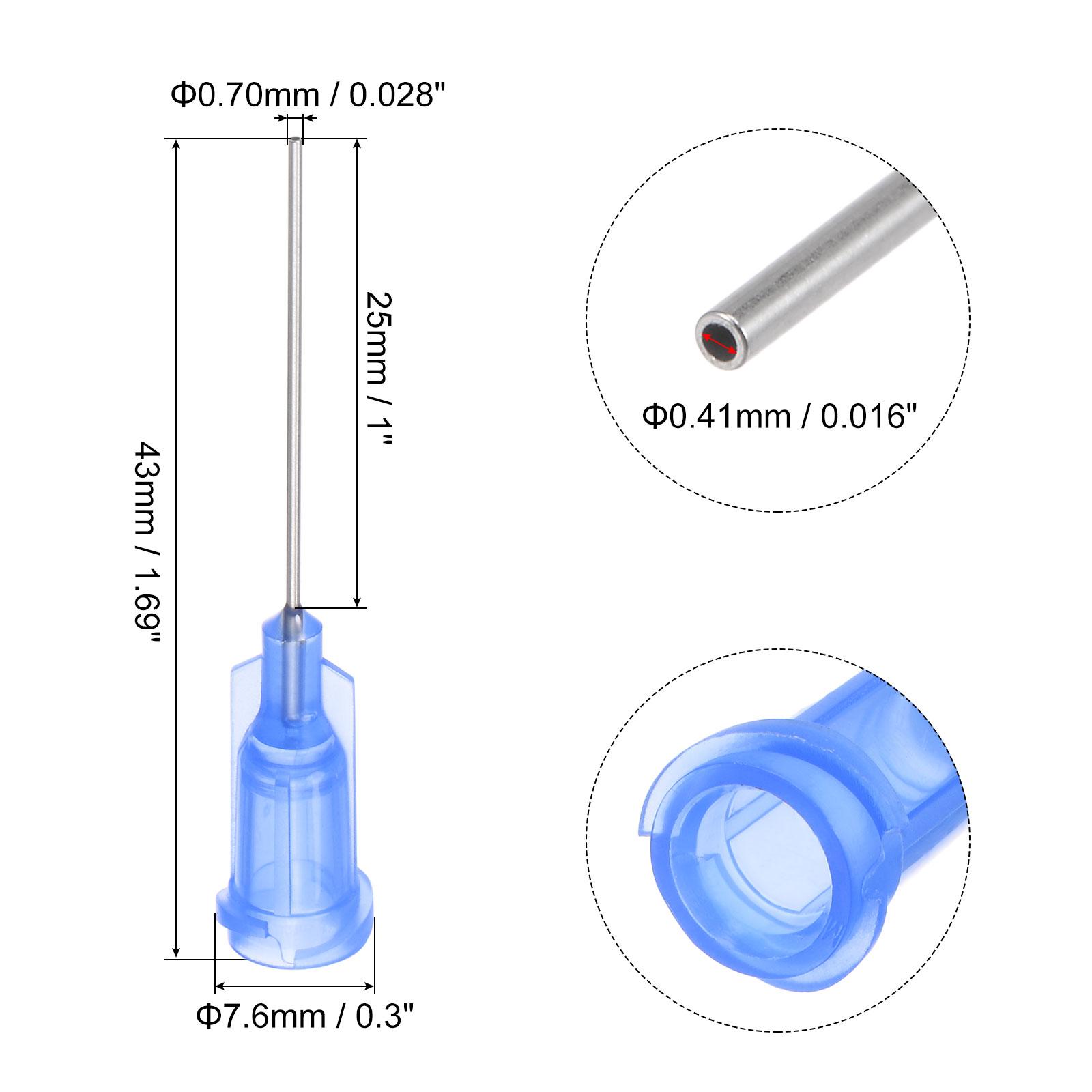 10/20pcs 14G 15G 16G 18G 19G 20G 21G 22G 1 Blunt Tip Dispensing Needle for Liquid Glue Gun 43mm Length 20pcs
10/20pcs 14G 15G 16G 18G 19G 20G 21G 22G 1 Blunt Tip Dispensing Needle for Liquid Glue Gun 43mm Length 20pcs