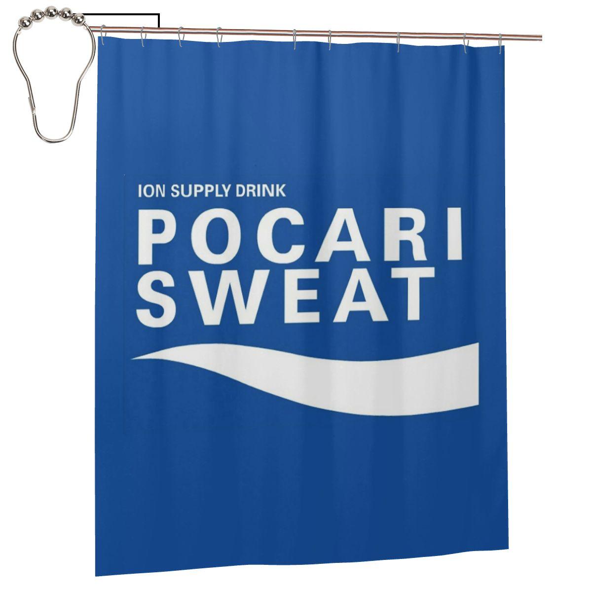 Just Some Pocari Sweat Merch Shower Curtain Bathroom Polyester Waterproof Bath Curtains With Hooks W60H190(CM)-1 Pcs
Just Some Pocari Sweat Merch Shower Curtain Bathroom Polyester Waterproof Bath Curtains With Hooks W60H190(CM)-1 Pcs