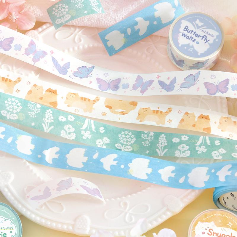 20mm * 300cm/roll Spring Time Ballad Series Kawaii Creative Handbook Decoration Washi Tape DIY Diary Scrapbook Aesthetic Tape 20mm X 3m
20mm * 300cm/roll Spring Time Ballad Series Kawaii Creative Handbook Decoration Washi Tape DIY Diary Scrapbook Aesthetic Tape 20mm X 3m