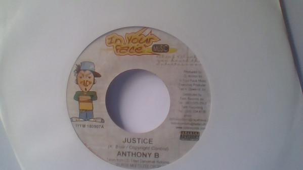 7inch Record ANTHONY B - Justice IYFM180907 In Your Face Mu Jamaica Reggae, Ska & Dub Used
7inch Record ANTHONY B - Justice IYFM180907 In Your Face Mu Jamaica Reggae, Ska & Dub Used