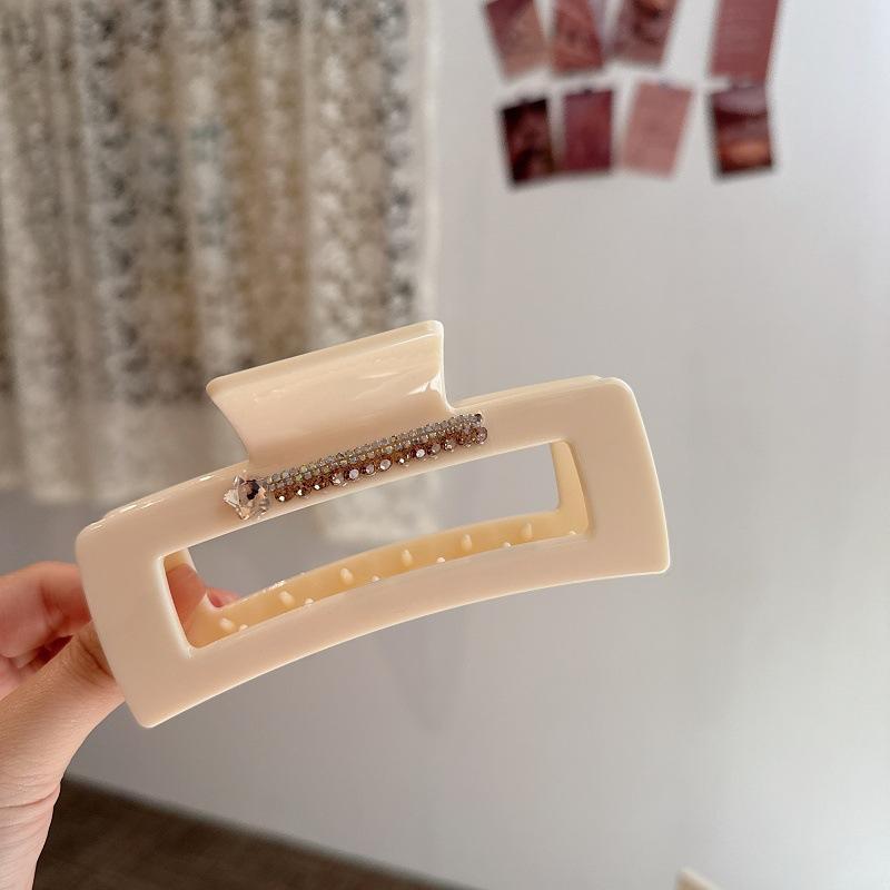 Корейский Шик Минималистичный Квадратный Кристально-Инкрустированный Звездой Большая Заколка для Волос, Стильная и Универсальная для Женщин, Высокое Качество
Корейский Шик Минималистичный Квадратный Кристально-Инкрустированный Звездой Большая Заколка для Волос, Стильная и Универсальная для Женщин, Высокое Качество