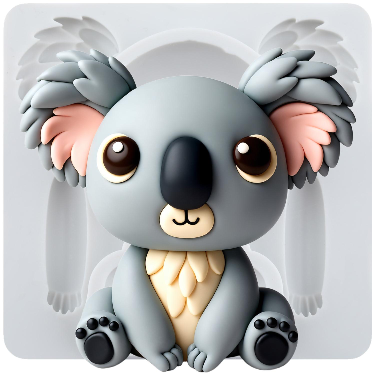 Силиконовая форма Коала Лесное животное Формы для мастики Инструменты для украшения торта Тематический торт Десерт Украшенная форма для шоколадных конфет
Силиконовая форма Коала Лесное животное Формы для мастики Инструменты для украшения торта Тематический торт Десерт Украшенная форма для шоколадных конфет