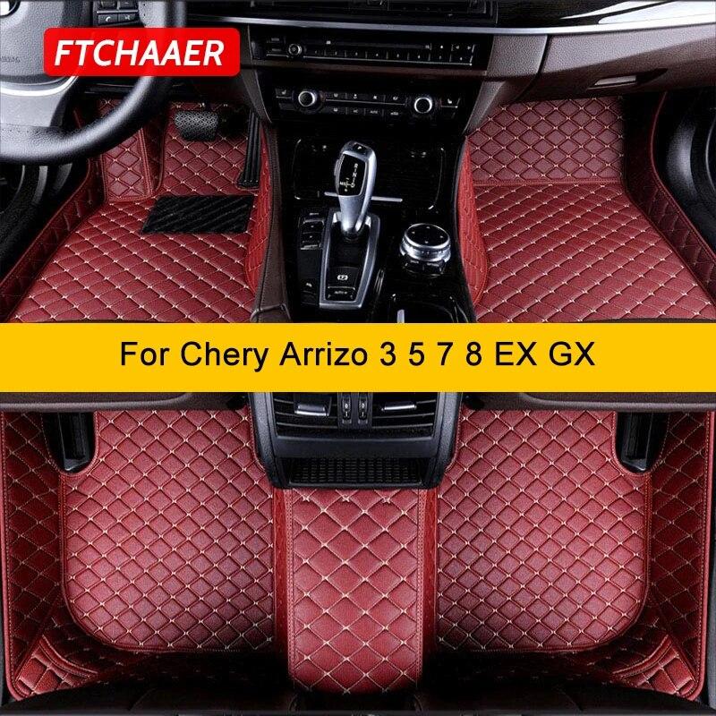 Автомобильные коврики FTCHAAER на заказ для Chery Arrizo 3 5 7 8 EX GX, автомобильные ковры, аксессуары для ног Coche
Автомобильные коврики FTCHAAER на заказ для Chery Arrizo 3 5 7 8 EX GX, автомобильные ковры, аксессуары для ног Coche
