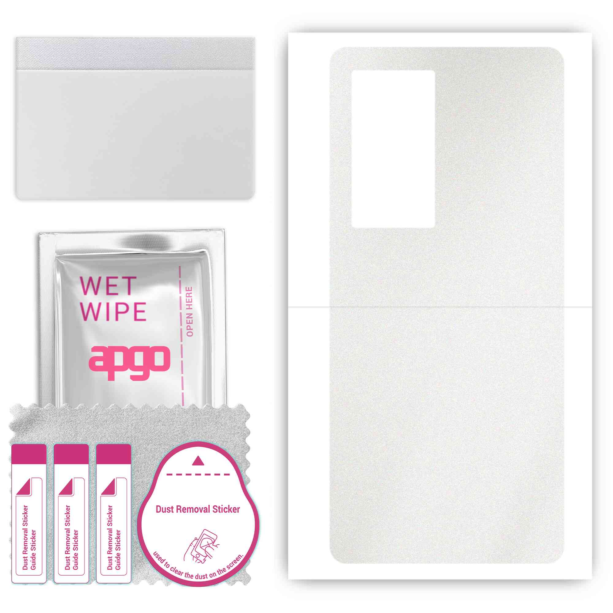 apgo Protective Skin Sticker for the back compatible with Vivo iQOO 8 Pro, Wrap Film, Foil, Vinyl - Pattern Matte Transparent
apgo Protective Skin Sticker for the back compatible with Vivo iQOO 8 Pro, Wrap Film, Foil, Vinyl - Pattern Matte Transparent