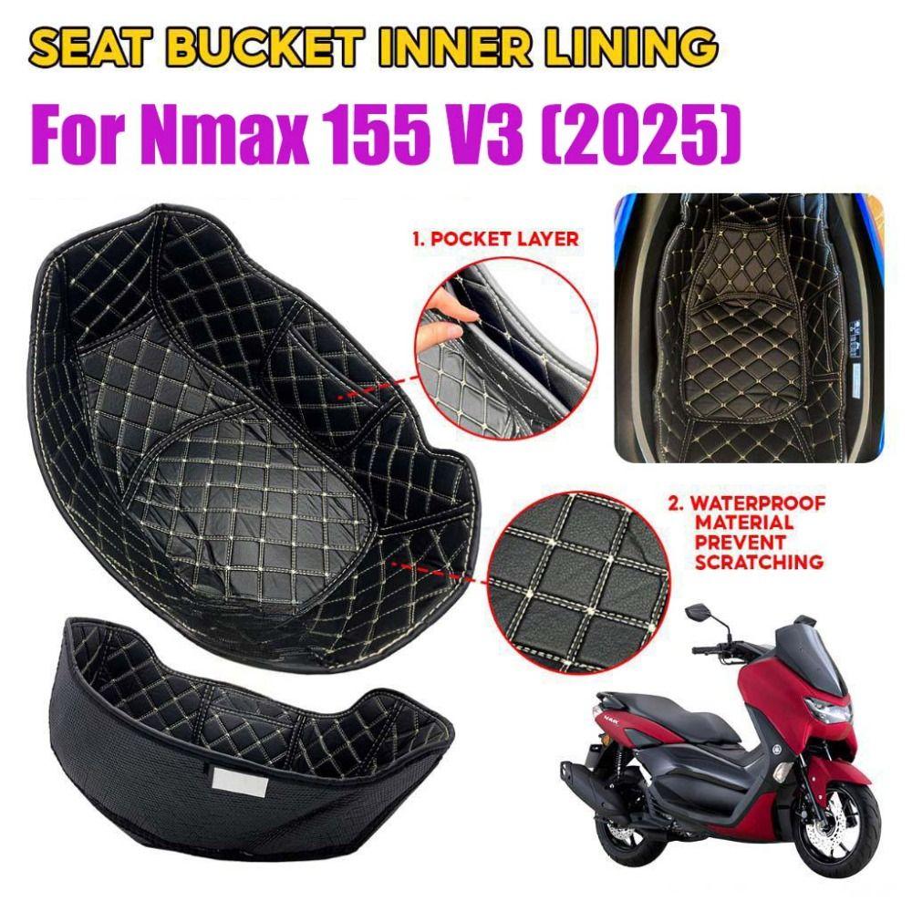 Waterproof Seat Bucket Cover Wear-resistant Seat Storage Inner Pad for YAMAHA NMAX 155 V3 2025 For NMAX155 V3 2025
Waterproof Seat Bucket Cover Wear-resistant Seat Storage Inner Pad for YAMAHA NMAX 155 V3 2025 For NMAX155 V3 2025
