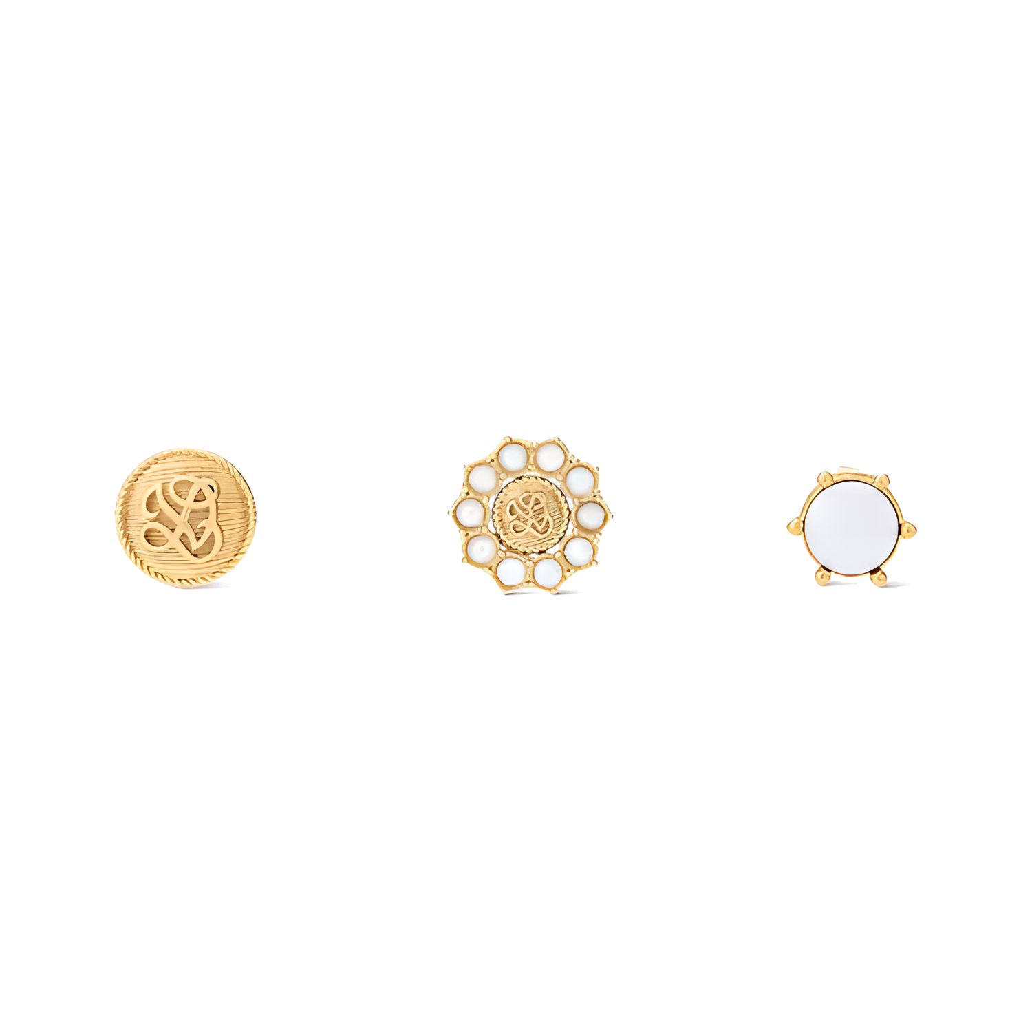 Louis Vuitton 24 Early Spring Logo Pattern Decorative Brass Glass Bead Earrings Set Men earrings Gold M01753 F,Gold
Louis Vuitton 24 Early Spring Logo Pattern Decorative Brass Glass Bead Earrings Set Men earrings Gold M01753 F,Gold