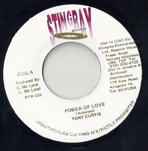 7inch Record TONY CURTIS - Power Of Love STR033 Stingray Record Jamaica Reggae, Ska & Dub Used
7inch Record TONY CURTIS - Power Of Love STR033 Stingray Record Jamaica Reggae, Ska & Dub Used