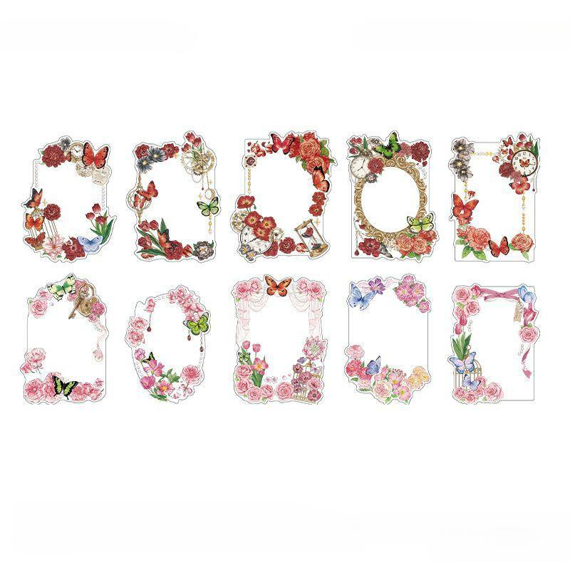 10 шт., декоративные наклейки на окна со свежими цветами, ретро-бабочка, справочник, этикетка для скрапбукинга, дневник, нежелательный журнал, планировщик
10 шт., декоративные наклейки на окна со свежими цветами, ретро-бабочка, справочник, этикетка для скрапбукинга, дневник, нежелательный журнал, планировщик
