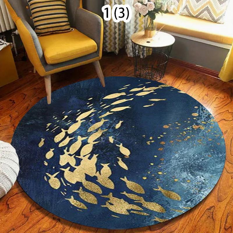 Ocean Fish Pattern Carpet Mat Rug Home Decoration Deep Blue Golden Fish Floor Mat Kitchen Hallway Indoor Outdoor Decorative 100cm x 100cm
Ocean Fish Pattern Carpet Mat Rug Home Decoration Deep Blue Golden Fish Floor Mat Kitchen Hallway Indoor Outdoor Decorative 100cm x 100cm