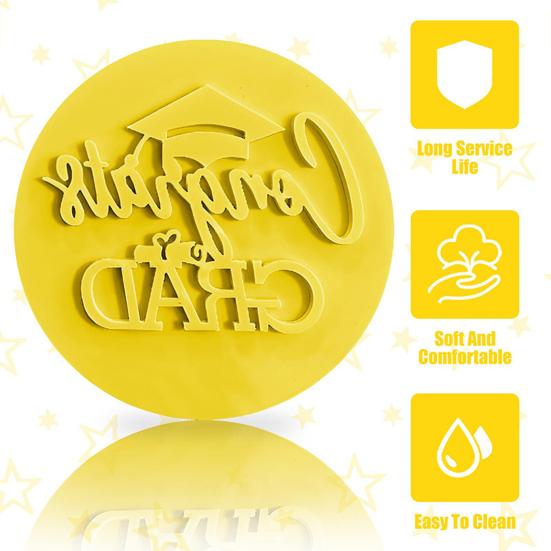 Yousheng Graduation Fondant Stamp Food-Grade Cookie Cutter for DIY Cake Decorating 3D Raised Design Graduation Fondant Embosser for DIY Baking Cake 2pcs
Yousheng Graduation Fondant Stamp Food-Grade Cookie Cutter for DIY Cake Decorating 3D Raised Design Graduation Fondant Embosser for DIY Baking Cake 2pcs