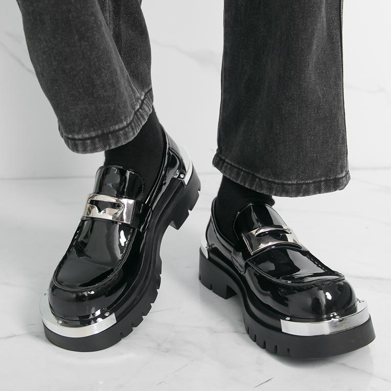 Large-size Men s Shoes - Leather Shoes with Thick Soles, Casual Style, Providing Extra Height 46 чорний
Large-size Men s Shoes - Leather Shoes with Thick Soles, Casual Style, Providing Extra Height 46 чорний